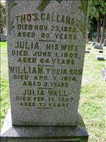 Callahan, Thomas, Julia and William